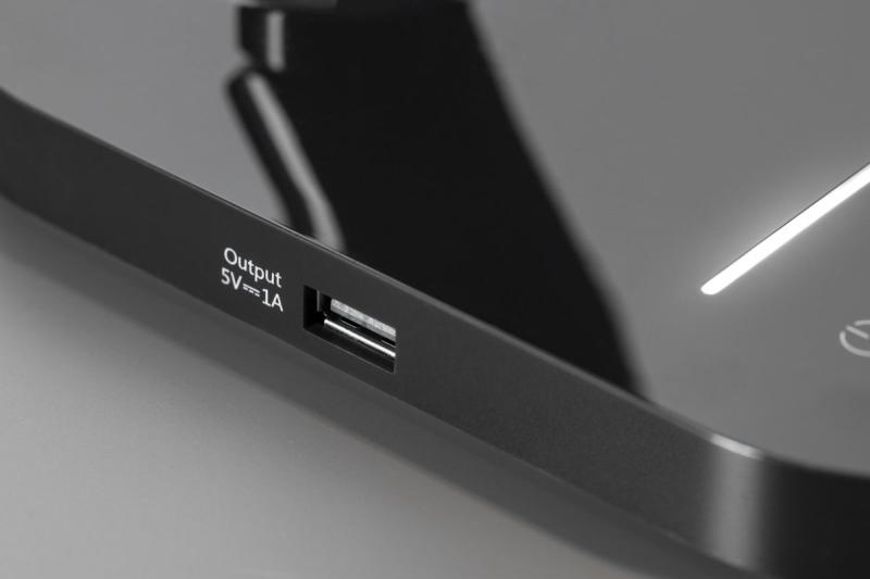 Dekoratívna stolná lampa Gale 8 W 550 lm AC220-240 V 5-CCT 10-stupňové stmievanie PF>0 5 RA>80 čierna 1208962487