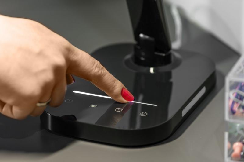 Dekoratívna stolná lampa Gale 8 W 550 lm AC220-240 V 5-CCT 10-stupňové stmievanie PF>0 5 RA>80 čierna 1208962487