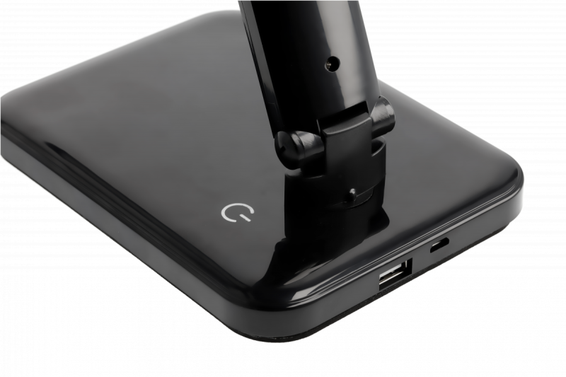 Dekor HIKARI LED stolová lampa 6W 400lm AC220-240V 50/60Hz CCT čierna 1208962495