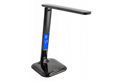 Dekoratívna stolná lampa LINEAR 7W 420lm AC220-240V 3-CCT 5-stupňové stmievanie PF>0,5 RA>80 čierna 1208962501
