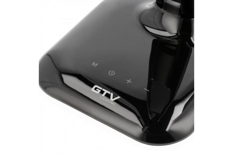 Dekoratívna stolná lampa LINEAR 7W 420lm AC220-240V 3-CCT 5-stupňové stmievanie PF>0,5 RA>80 čierna 1208962501