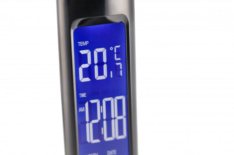 Dekoratívna stolná lampa LINEAR 7W 420lm AC220-240V 3-CCT 5-stupňové stmievanie PF>0,5 RA>80 čierna 1208962501