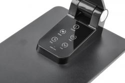 Dekoračná stolná lampa Loneos 12W 700lm AC220-240V 3-CCT 5-stupňové stmievanie RA>80 USB čierna 1208962502