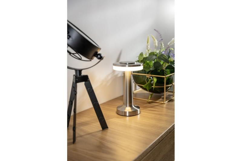 Decoračné Monum Stolná Lampa 3W 200lm DC 5V 1A 3000 K 3 kusy Stmievateľná batéria 1800 mAh inox 1208962503