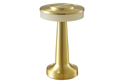 Decoračná lampa Monum na stôl 3W 200lm DC 5V 1A 3000 K 3 kusy Stmievateľná batéria 1800 mAh zlatá. 1208962505