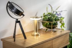 Decoračná lampa Monum na stôl 3W 200lm DC 5V 1A 3000 K 3 kusy Stmievateľná batéria 1800 mAh zlatá. 1208962505