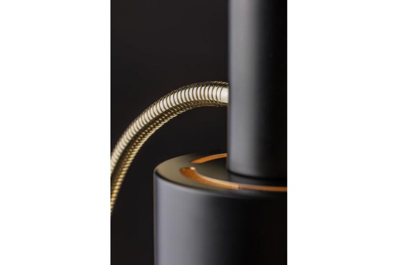 Dekoračná stolová lampa SELVIA II 5570 max. 250V 50/60Hz 1*E14 max. 25 W priemer 10 cm IP20 čierna/zlatá. 1208962513