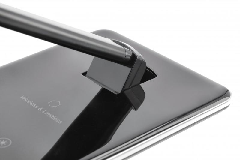 Decoračná stolová lampa Tritton 6W 340lm AC220-240V 4-CCT Bezdrôtové nabíjanie USB PF>0,5 RA>80 čierna 1208962518