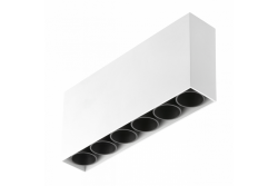 LED svietidlo ARTEMIDA 15W 1420lm AC220-240V 50/60 Hz PF>0,9 Ra≥80 IP20 IK08 4000K 38° obdĺžnikové biele. 1208962639