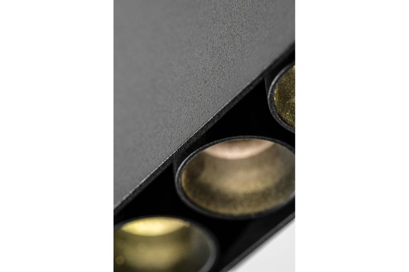 Dekoračné LED svietidlo ARTEMIDA 15W 1420lm AC220-240V 50/60 Hz PF>0,9 Ra≥80 IP20 IK08 4000K 38° obdĺžnikové čierne. 1208962640