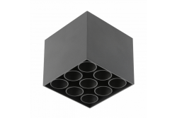Dekoratívne LED svietidlo ARTEMIDA 20W 1920lm AC220-240V 50/60 Hz PF>0,9 Ra≥80 IP20 IK08 4000K 38° štvorcové čierne. 1208962642