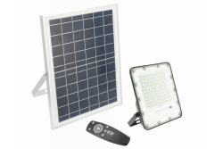 Solárna LED reflektor BRAVOS, 50W, 500lm, 6400K, IP65, 120°, solárny panel, diaľkové ovládanie, 3y 1208962684
