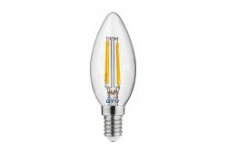 LED svetlo, FILAMENT, C35, 4000K, E14, 4W, 440Im, AC220-240V/ 50-60Hz, RA>80, 360° 1208962687