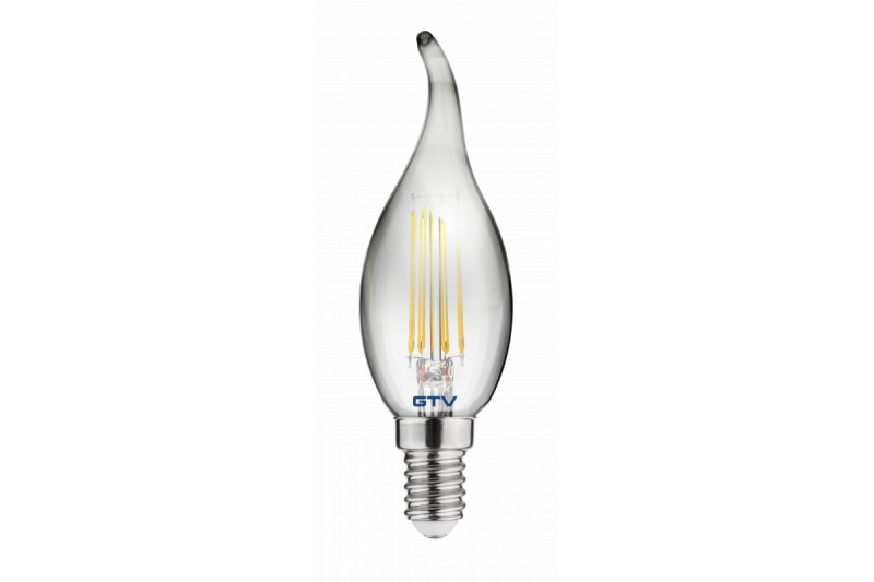 Dekoratívne LED svetlo, FILAMENT, C35L, 27006, E14, 4W, 240lm, AC220-240V/ 50-60Hz, RA>80, 360° 1208962696