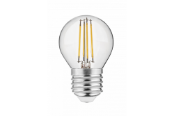 LED svetelný zdroj FILAMENT, 3000 K, G45, E27, 4 W, AC 220–240 V/50–60 Hz, RA > 80, 360°, 400 lm, PF > 0,5, 35 mA 1208962776