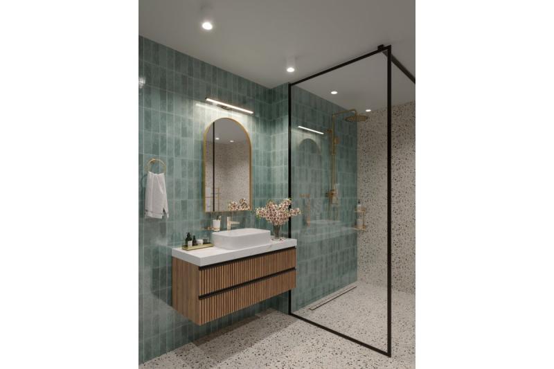 Dekoračné LED svietidlo Catania 400mm 8W AC220-240V 50/60Hz 4000K IP44 RA >80 640lm Chróm 1208962883