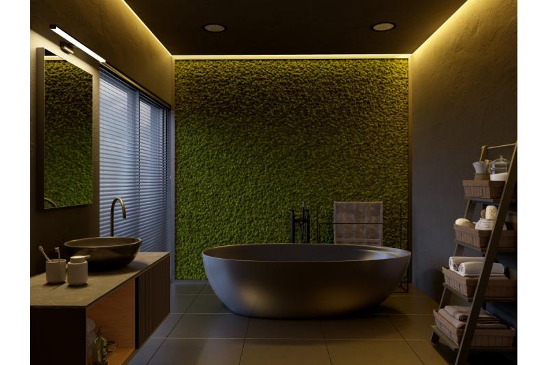 Decor Led svietidlo Catania 600mm 12W AC220-240V 50/60Hz 4000K IP44 RA >80 960lm Čierna 1208962887