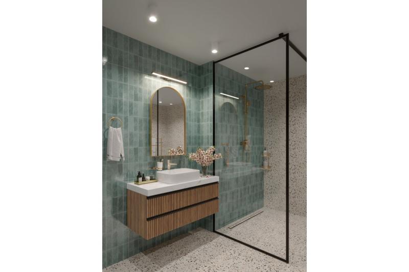 Decor Led svietidlo Catania 600mm 12W AC220-240V 50/60Hz 4000K IP44 RA >80 960lm Čierna 1208962887