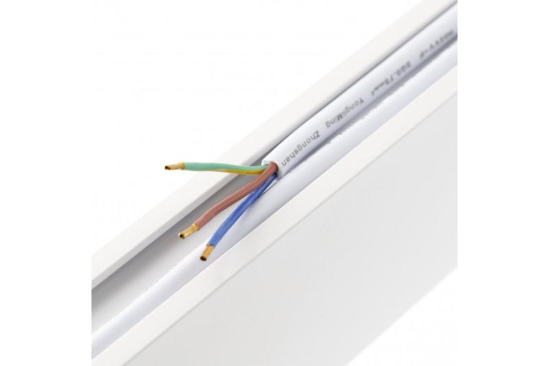 LED závesné svietidlo LIVIA 40W 3600lm AC220-240V 50-60Hz 100° RA>80 IP20 AL/PC 4000K 120cm biela. 1208962914