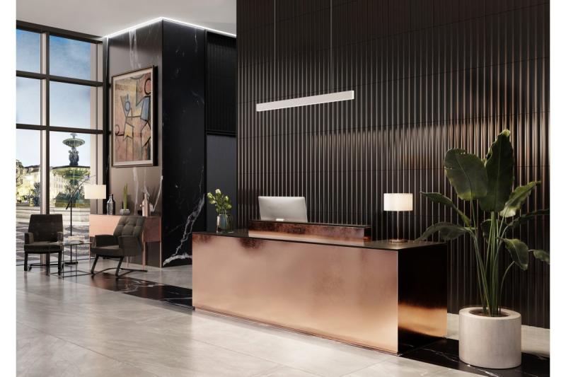 LED závesné svietidlo LIVIA 40W 3600lm AC220-240V 50-60Hz 100° RA>80 IP20 AL/PC 4000K 120cm biela. 1208962914