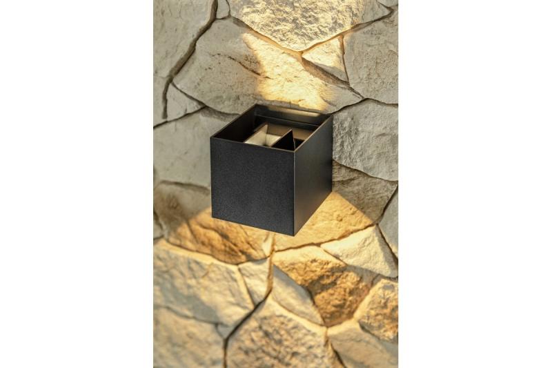 Decor MISSOURI-K LED žiarovka 7W 540lm AC220-240V 50/60 Hz PF>0.5 Ra≥80 IP54 IK08 4000K štvorcová čierna. 1208962994