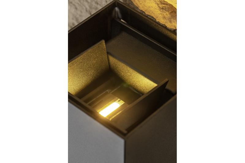 Decor MISSOURI-K LED žiarovka 7W 540lm AC220-240V 50/60 Hz PF>0.5 Ra≥80 IP54 IK08 4000K štvorcová čierna. 1208962994