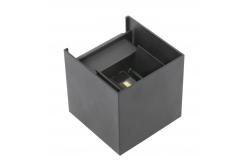 Decor Svietidlo LED MISSOURI-K 7W 540lm AC220-240V 50/60 Hz PF> 0.5 Ra≥80 IP54 IK08 4000K štvorcové sivé. 1208962995