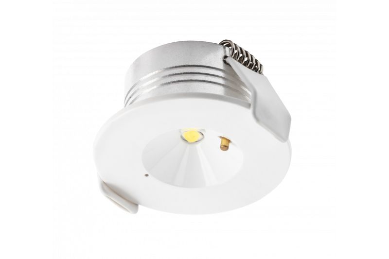 OMAHA-3 LED núdzová lampa, 3W, 300lm, AC220-240V, 50-60Hz, IP20, 3h, 6400K, jednoúčelová, TESTOVACIE TLAČIDLO 1208963024