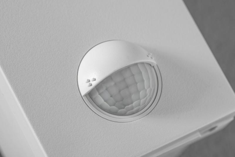 LED svietidlo PARIS s pohybovým senzorom 10W 900lm IP54 AC220-240V 50/60Hz 140° 9m 4000K biela. 1208963095