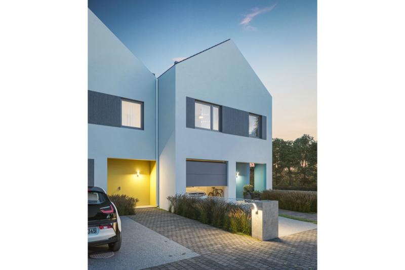 Decoratívne svietidlo PARIS LED s pohybovým senzorom 10W 900lm IP54 AC220-240V 50/60Hz 140° 9m 4000K čierna. 1208963096