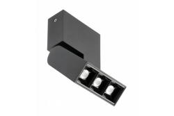 Dekoratívne LED svietidlo SIERRA 8W 720lm AC220-240V 50/60 Hz PF>0,5 Ra≥80 IP20 IK08 4000K 48° čierna. 1208963166