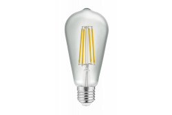 LED svetlo, FILAMENT, ST64, 3000K, E27, 6W,600Im, AC220-240V/ 50-60Hz, RA>80, 360° 1208963175