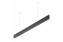 LED dekoratívne závesné svietidlo VILANA 42W (30W+12W) 4000K RA>80 220-240VAC 48/120° UGR<19 120cm čierna. 1208963237