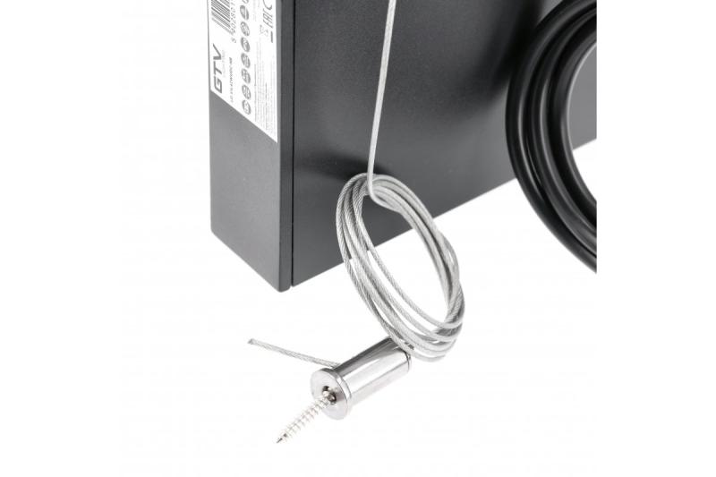 LED dekoratívne závesné svietidlo VILANA 42W (30W+12W) 4000K RA>80 220-240VAC 48/120° UGR<19 120cm čierna. 1208963237