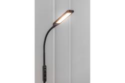 Decor Podlahová lampa Vasalia 8W 450lm AC220-240V 4-CCT 5-stupňový stmievač časovač45' PF>0,5 RA>80 Čierna 1208963348