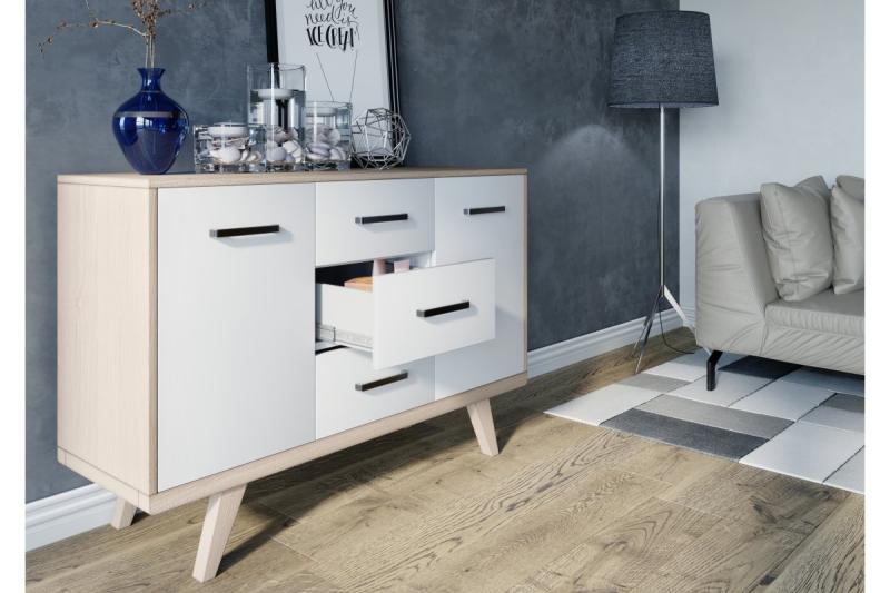 STOMP oceľová noha, v=120mm, čierna 1208963648