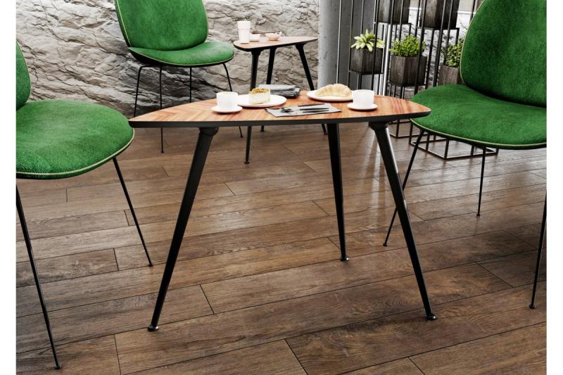 Noha 40 x 710 X-LINE sklonená, sklopná, nastaviteľná noha, čierna 1208963656