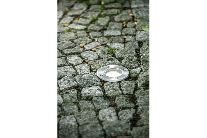 Inštalačné svietidlo pre príjazdovú cestu ALFA-O-MINI max.10 W GU10 IP67 AC220-240V 50/60Hz inox 1208963696