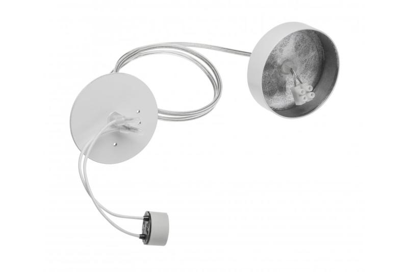 Dekoratívna závesná sada pre svietidlo SENSA 1,5 m drôt okrúhly biely 1208963801