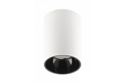 Decor Stropné svietidlo ARIES PC 73x105mm IP20 max 20W okrúhle biele/čierne. 1208963818
