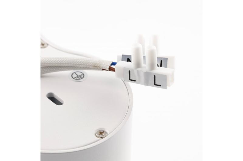 Dekor Stropné svietidlo AVEIRO DUO hliník 160x80x85mm IP20 max 20W*2 okrúhle biele. 1208963827