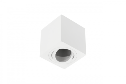 Dekor Stropné svietidlo AVEIRO hliník 80x80x85mm IP20 max 20W štvorcové biele. 1208963829