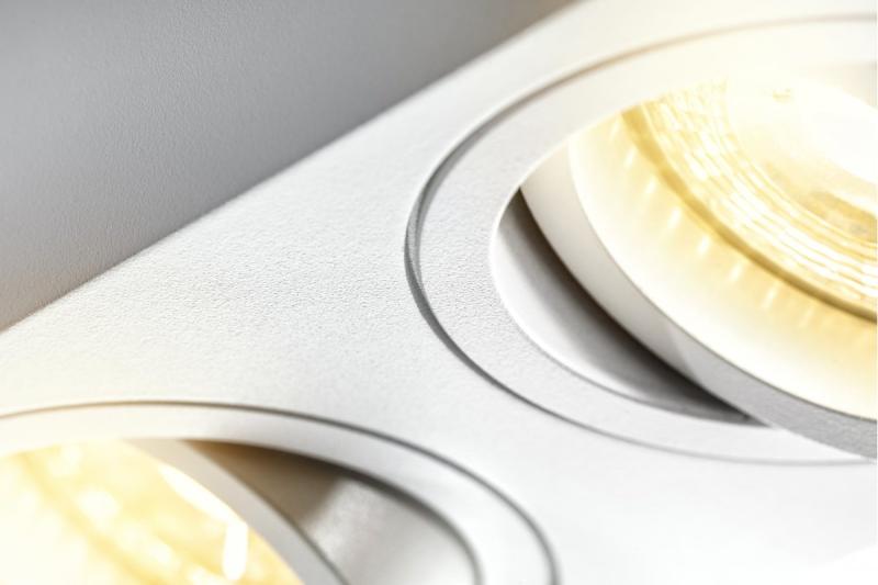 Dekoratívne stropné svietidlo AVEIRO DUO BIS hliník 160x80x90mm IP20 max 20W*2 štvorcové biele. 1208963833