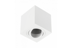Dekor Stropné svietidlo AVEIRO BIS hliník 80x80x90mm IP20 max 20W štvorcové biele. 1208963837