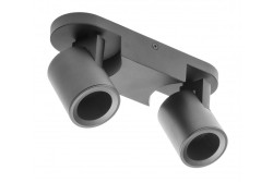 Dekoračné stropné svietidlo BLINK AC220-240V 50/60 Hz GU10 max. 20W*2 IP20 dvojité čierne 1208963842