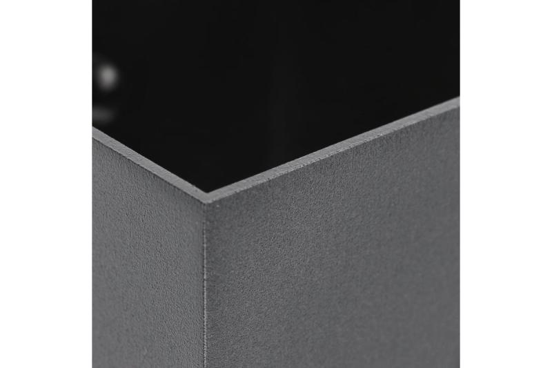 Dekoratívne nástenné svietidlo CAMPIONE hliník G9 IP20 max. 40W IP20 štvorcové čierne. 1208963849