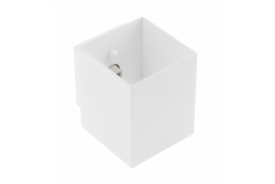 Dekoratívne nástenné svietidlo CAMPIONE hliník G9 IP20 max. 40 W IP20 štvorcové biele. 1208963850