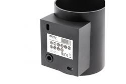 Dekoratívne nástenné svietidlo CAMPIONE hliník G9 IP20 max. 40W IP20 okrúhle čierne. 1208963851