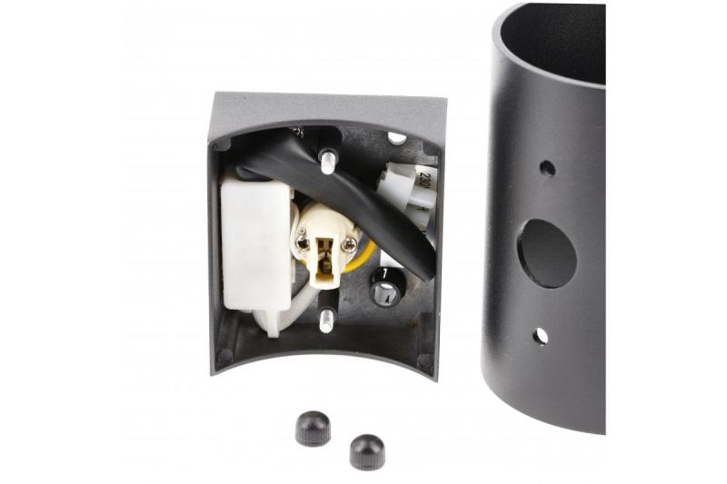 Dekoratívne nástenné svietidlo CAMPIONE hliník G9 IP20 max. 40W IP20 okrúhle čierne. 1208963851