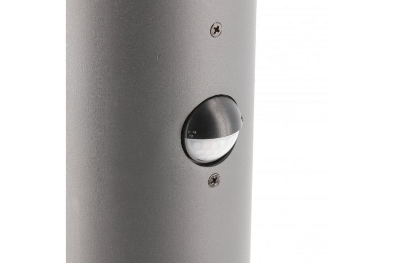 Decor Záhradné svietidlo CORTA-P PIR 40 E27 MAX.25W IP44 AC220-240V 50-60Hz stĺp grafit. 1208963862